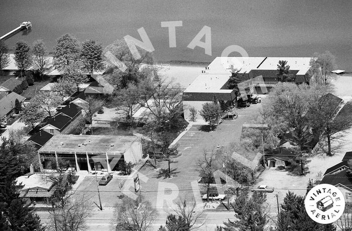 Driftwood Motel - 1980 Aerial Photo (newer photo)